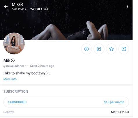 Mikaila Dancer OnlyFans Leaks